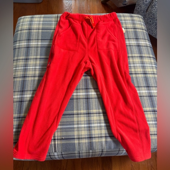 Free People FP Movement Highline Fleece Harem Pants Red NWT - Picture 6 of 14